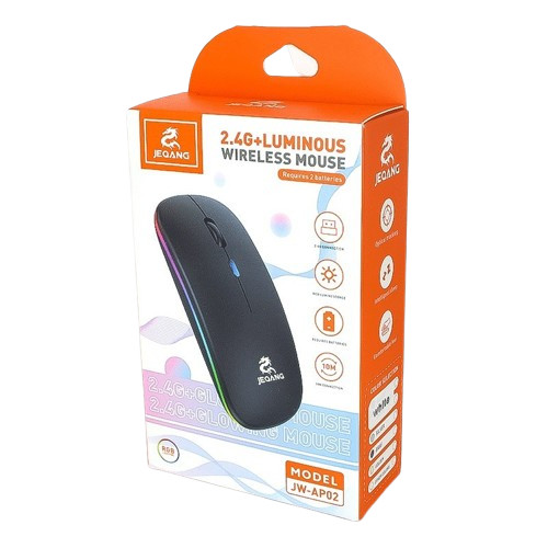 Jegang 2.4G Luminous Wireless Mouse JW-AP02 Alo Aks 6902891500024 Jegang 2.4G Luminous Wireless Mouse JW-AP02 Alo Aks 6902891500024