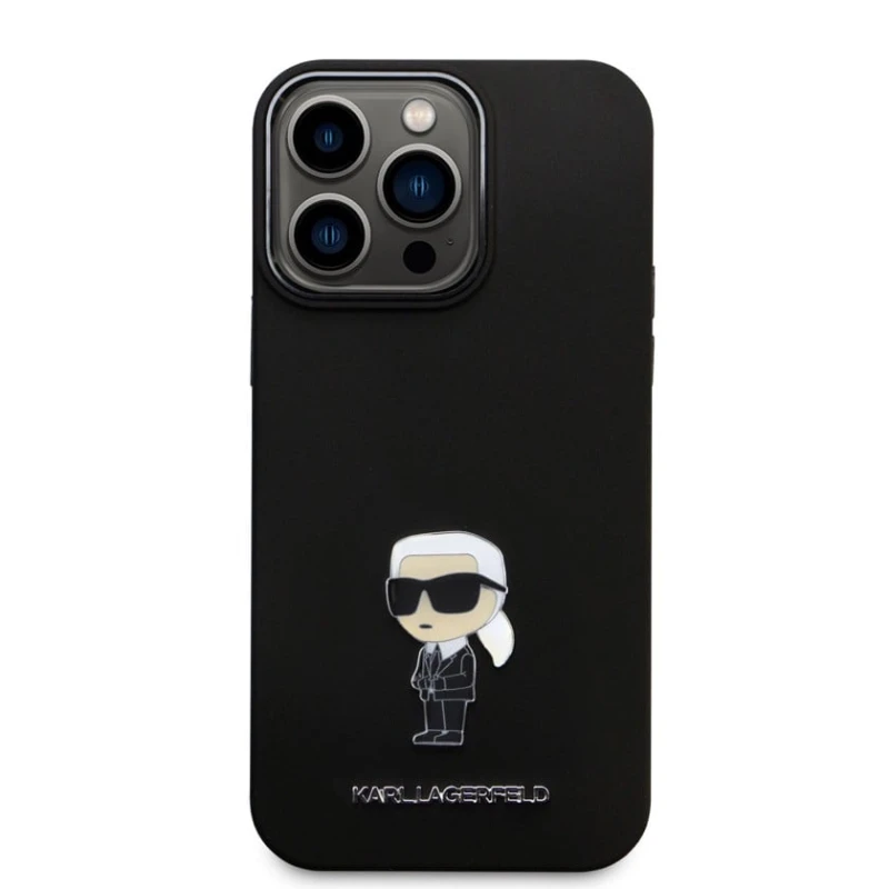 Чехол Karl Lagerfeld Black для iPhone 16 Pro Max, Черный Чехол Karl Lagerfeld Black для iPhone 16 Pro Max, Черный
