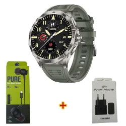 Умные часы Smart Watch DA03 Silver Brown + Free Gift