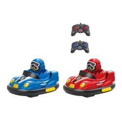 Radio ilə idarə olunan oyuncaq avtomobillər Bamper Car 83372717, 2 əd, mavi/qırmızı, 6 yaşdan