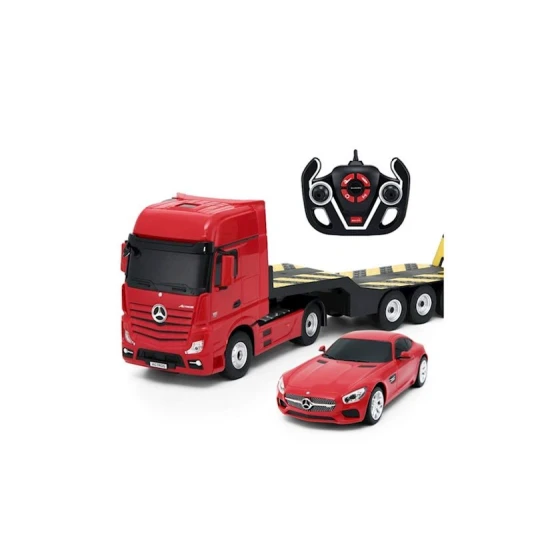 Набор радиоуправляемых машин Rastar Mercedes-Benz Actros with 1/24 scale Car, 2 шт, товар в ассортименте