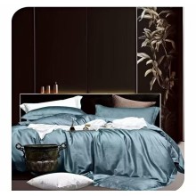 Yataq dəsti Maison Dor homestore_vm642, yorğan üzü 200x220 sm, mələfə 240x260 sm, yastıq üzü (2 əd) 50x70 sm, ikinəfərlik, satin, mavi
