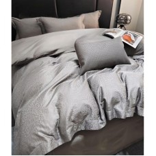 Yataq dəsti Maison Dor homestore_vm644, yorğan üzü 200x220 sm, mələfə 240x260 sm, yastıq üzü (2 əd) 50x70 sm, ikinəfərlik, satin, boz