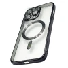 Чехол 888_store_549 MagSafe для Apple iPhone 15 Pro Max Черный/Прозрачный Чехол 888_store_549 MagSafe для Apple iPhone 15 Pro Max Черный/Прозрачный