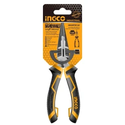 Длинногубцы Ingco HHLNP28160, сталь/каучук, желтые/черные, 160 мм