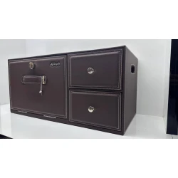 Сумка-органайзер для автомобиля avto333, коричневая