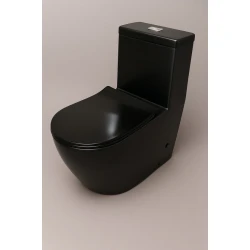 Унитаз Caesar 1190 B Моноблок черный