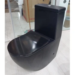 Унитаз Caesar 1190 B Моноблок черный