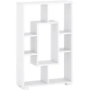 Шкаф книжный Tier 12115573, ЛДСП, белый, 110x60x20 см Шкаф книжный Tier 12115573, ЛДСП, белый, 110x60x20 см