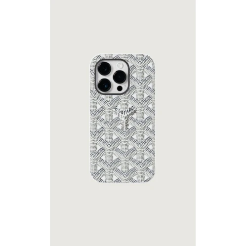 Чехол GOYARD для Apple iPhone 14 Pro Max, White Чехол GOYARD для Apple iPhone 14 Pro Max, White