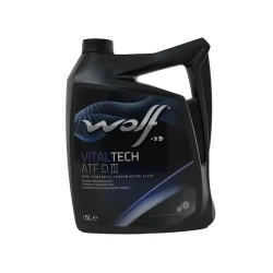 Трансмиссионное масло Wolf Vitaltech Multi Vehicle ATF D III, 5 л