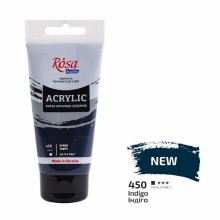 Akril boya Rosa Studio 450 Indigo, 75 ml