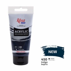 Akril boya Rosa Studio 450 Indigo, 75 ml