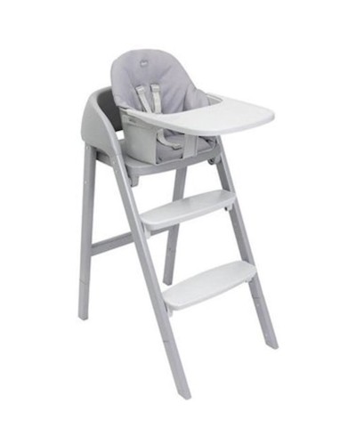 Uşaq yedizdirmə oturacağı Chicco Crescendo Up, 0-6 ay, polyester, boz