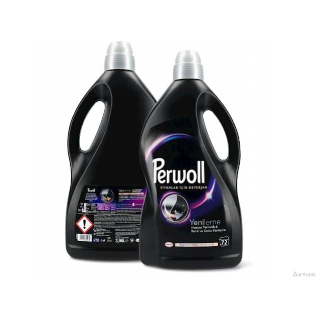Yuma üçün maye Perwoll qara paltarlar üçün, 3960 ml, 72 yuma