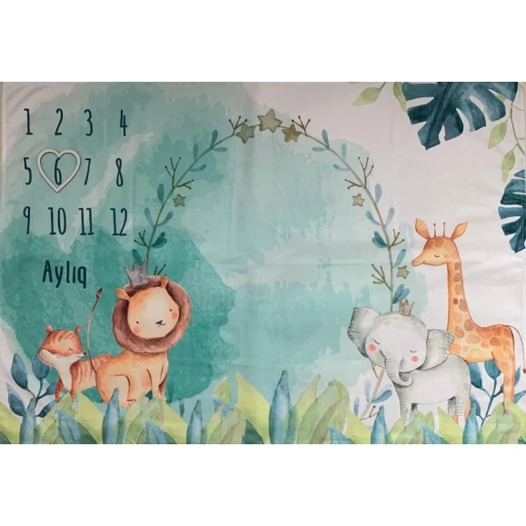 Календарное покрывало детское Lay_POL_KAL_021, 130x110 см