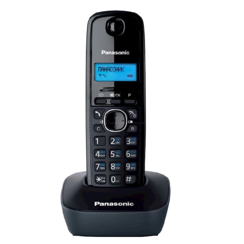 Радиотелефон Panasonic KX-TG1612UAH Black