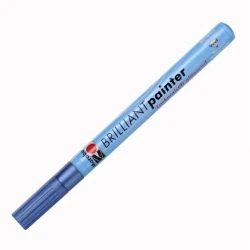 Перманентный маркер Marabu 1-2 мм 752, Metallic Blue