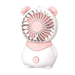 Мини-вентилятор Pig design, розовый