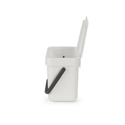 Мусорное ведро Brabantia Sort & Go, 18.1x13.9x18.8 см, пластик, 3 л, светло-серое