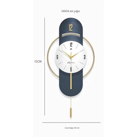 Настенные часы, синие Настенные часы, синие