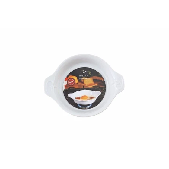 Bişirmə üçün qəlib Porland 04AP017909, farfor, ağ, 21 sm