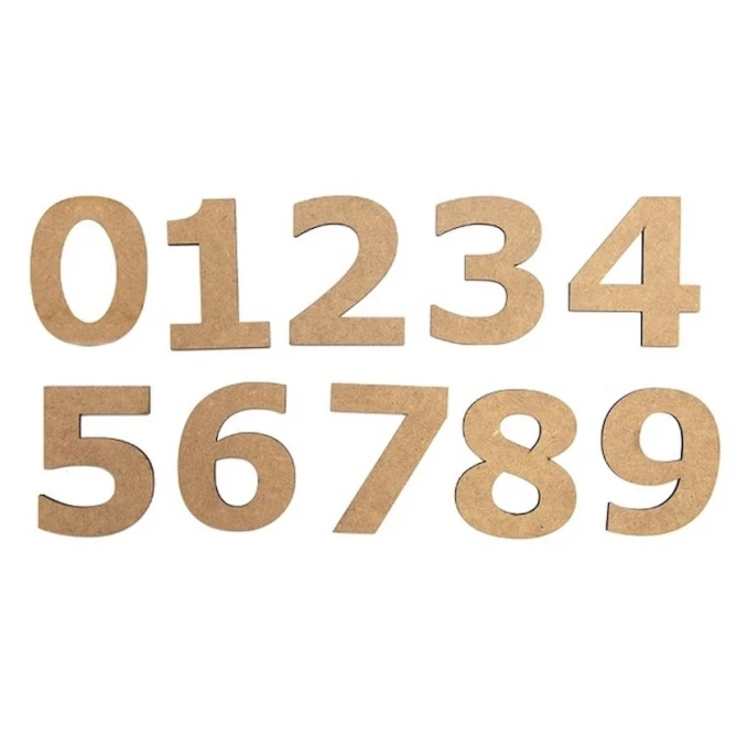 Набор заготовок Rosa Talent Цифра „2“, 3 см, МДФ, 10 шт Набор заготовок Rosa Talent Цифра „2“, 3 см, МДФ, 10 шт