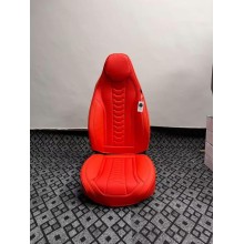 Oturacaq üçün çexol nabuk və dəri avto333, qırmızı - avto844