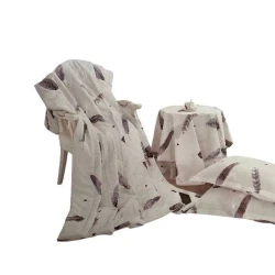 Yataq dəsti Laura Grand PA-1010846 ikinəfərlik yorğan üzü 200x230 sm, mələfə 230x240 sm, yastıq üzü 2 əd x 50x70 sm, ağ