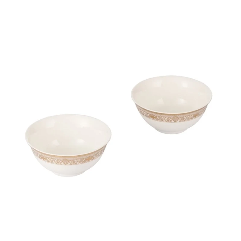 Salat qabı dəsti Gipfel Argento 40987, dairəvi, 2 əd, 11.5 sm, farfor, ağ Salat qabı dəsti Gipfel Argento 40987, dairəvi, 2 əd, 11.5 sm, farfor, ağ