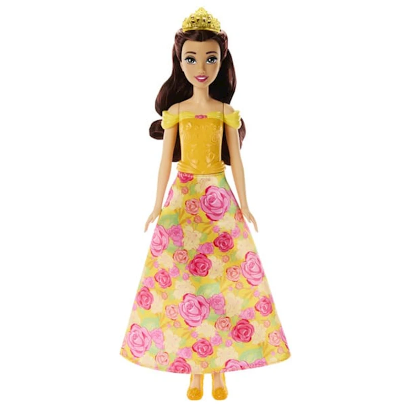 Кукла Mattel Disney Princess Flower Fashion Belle HWB41, 30 см, 3+ лет