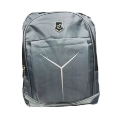 Məktəbli bel çantası M-179_S_1, neylon, boz