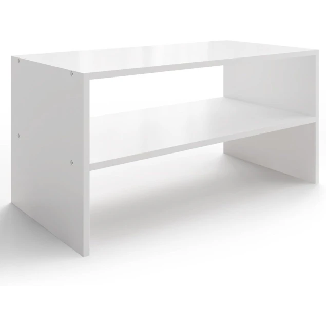 Подставка для обуви Art Mebel 4, ламинат, белая, 45х60х30 см Подставка для обуви Art Mebel 4, ламинат, белая, 45х60х30 см