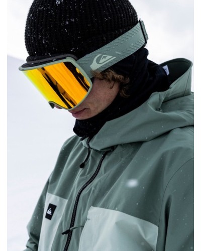 İdman eynəyi Quiksilver Storm, plastik, Sea Spray/Red Mirror