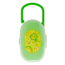 Футляр для пустышки Chicco, 0+ с ручкой зеленый
