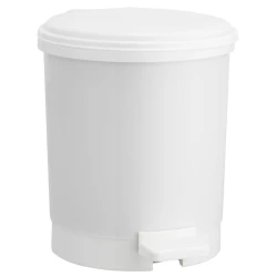 Мусорное ведро JYSK Utby с педалью, белое Мусорное ведро JYSK Utby с педалью, белое