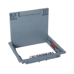 Крышка для напольной коробки Legrand 088001, 12/18 модуля, серый