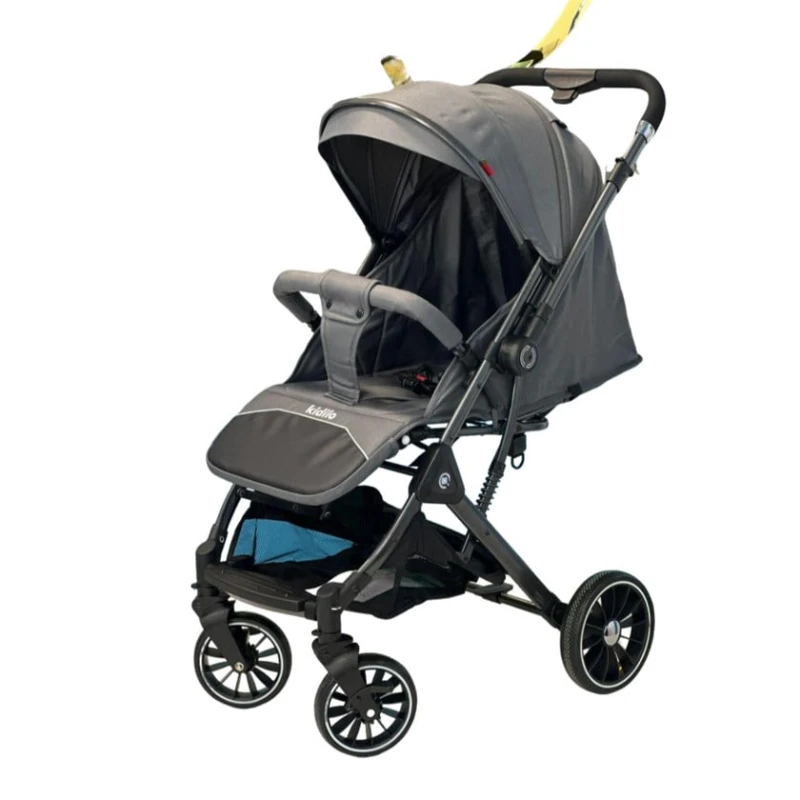 Детская коляска Kidilo 535, серый/черный