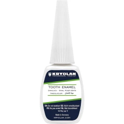 Эмаль для грима зубов Kryolan 01220, оттенок White, 12 мл