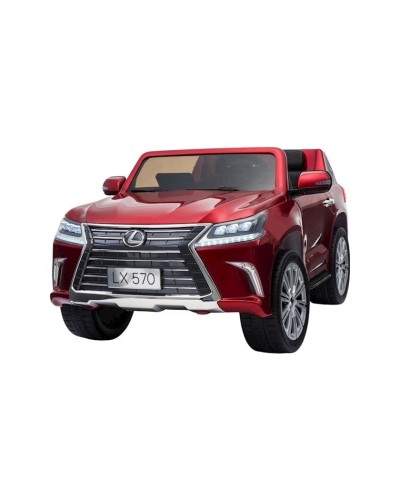 Uşaq elektrik avtomobili Lexus 570, qırmızı