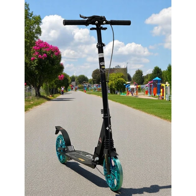 Skuter City Riding M4890, qara