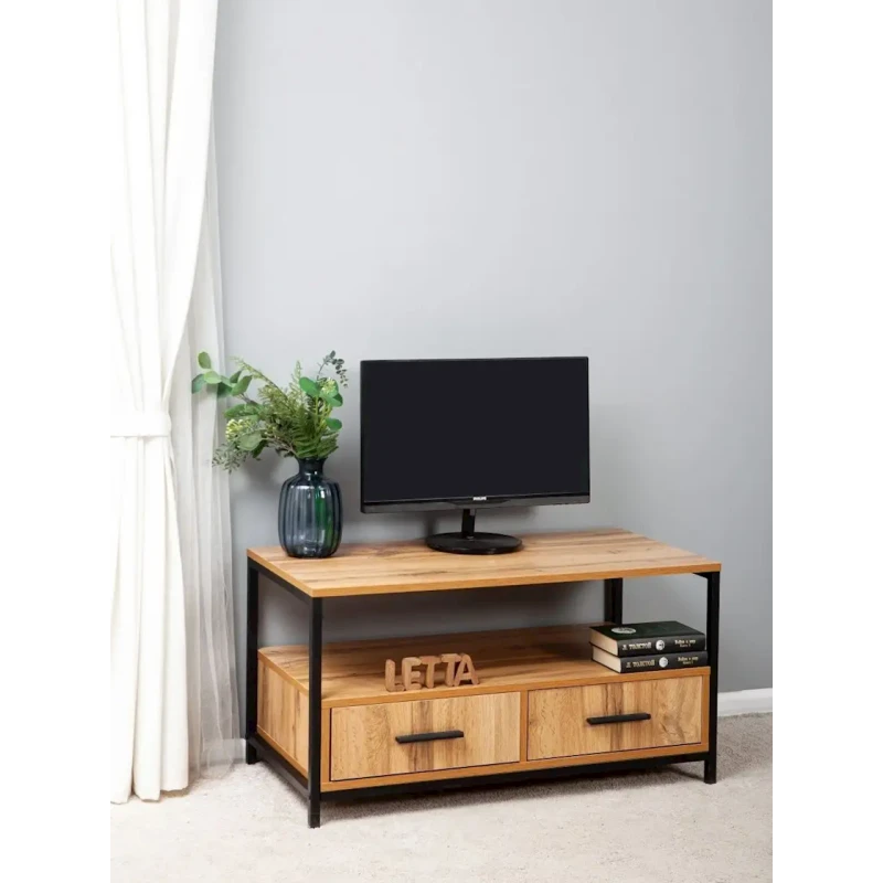 Журнальный стол 47x45x90 см, ЛДСП, коричневый