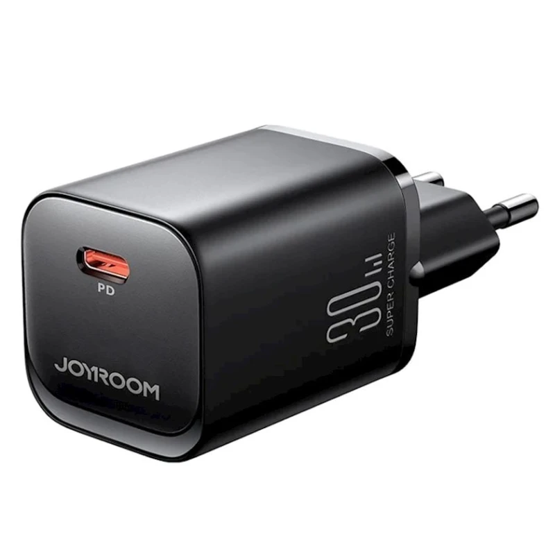 Сетевое зарядное устройство Joyroom TCF07EU 30W, Черный