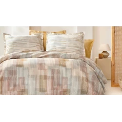 Комплект постельного белья Yataş Dales, пике 160x220 см, простыня 100x200x36 см, наволочка 50x70 см, односпальный, хлопок, разноцветный