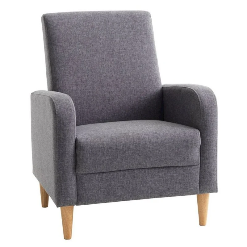 Кресло JYSK Gedved, 70x90x76 см, серый Кресло JYSK Gedved, 70x90x76 см, серый