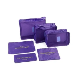 Набор органайзеров 689, 6 шт, фиолетовый