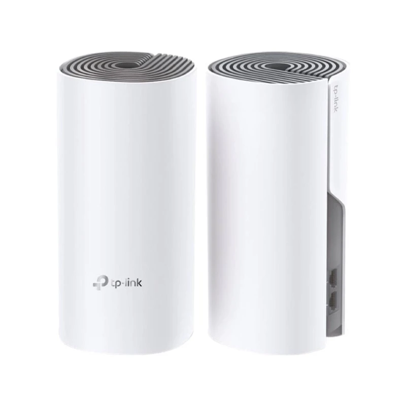 Маршрутизатор TP-Link Deco E4 2 шт, Белый Маршрутизатор TP-Link Deco E4 2 шт, Белый