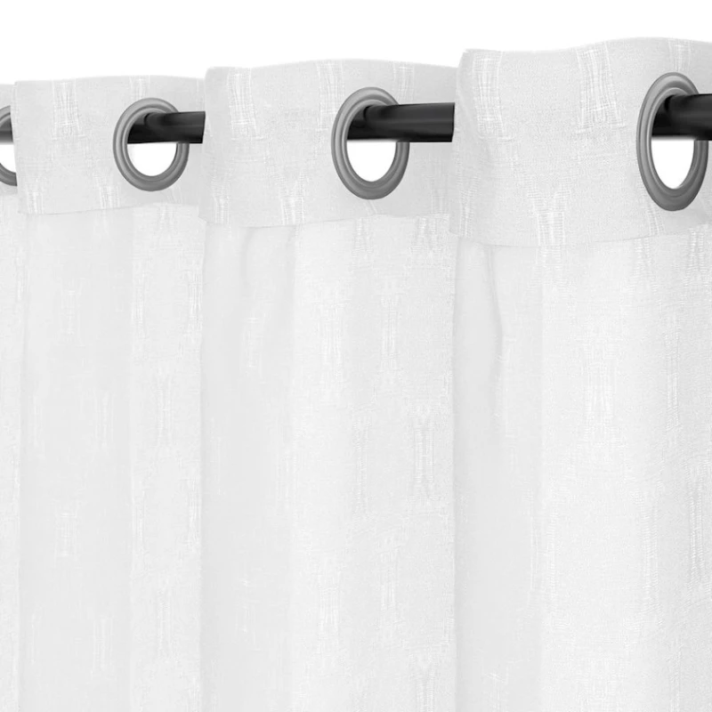 Штора JYSK Bandak 1x140x300 см, белый