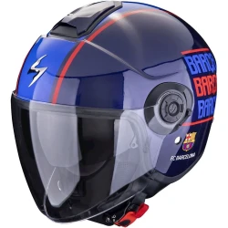 Motosikl dəbilqəsi Scorpion EXO-City II FC Barcelona Blue/Red, ölçü L