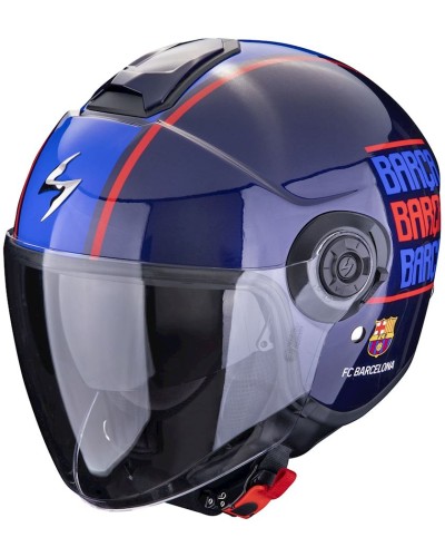 Motosikl dəbilqəsi Scorpion EXO-City II FC Barcelona Blue/Red, ölçü L